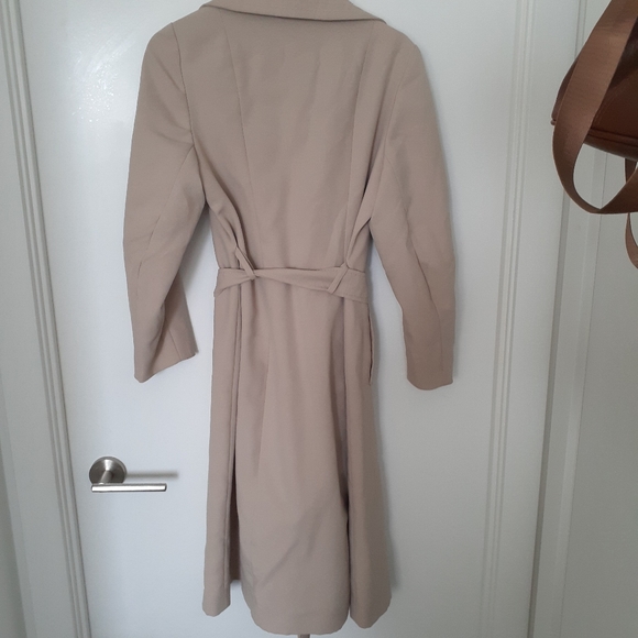 Vintage Simpsons Weathervane By Sterling Stall Trench Coat - Picture 4 of 4